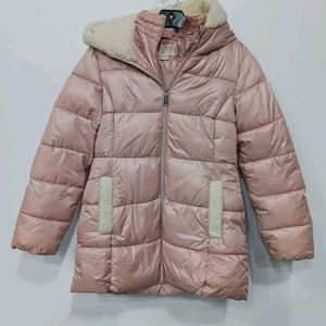 Michael Kors Designer Shearling Lined Puffer Winter Jacket Coat Sz 14